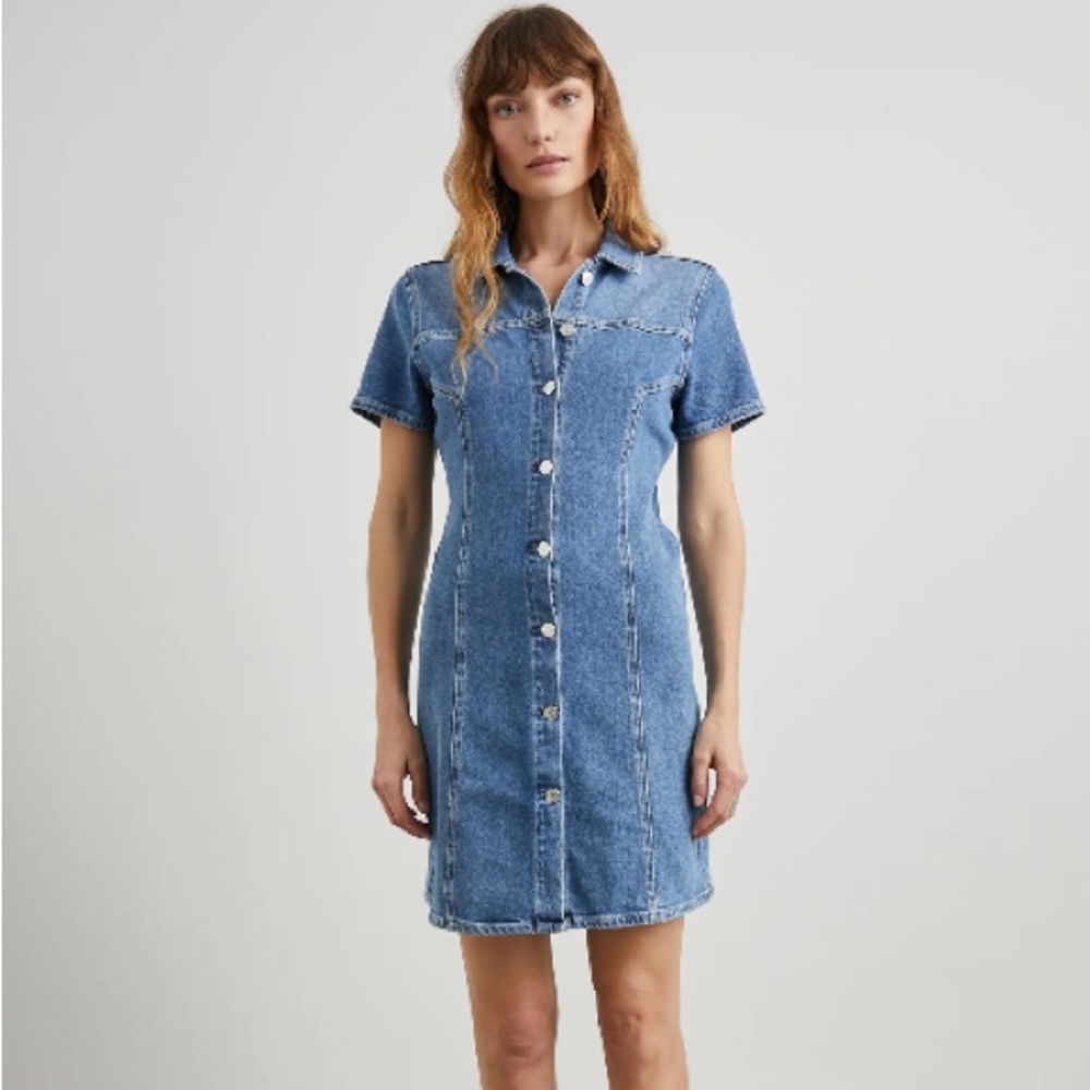 Rails Pasedena Denim Mini Dress